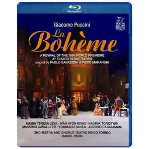 Uvm Distrib Cnt La Bohème Teatro Regio de Turin 2021 Blu-ray pas cher