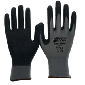 Nitras, Gants de protection, Nylotex, gants en nylon avec revêtement en latex taille 1 (10) pas cher