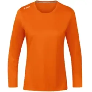 Jako - Shirt Run 2.0 - Oranje Longsleeve Dames-34 pas cher