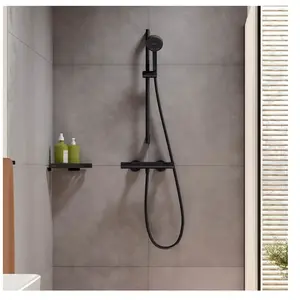 hansgrohe renovatiest Activera Select S 95 2jet EcoSmart met Ecostat Fine en glijstang 65 cm - met booster - mat zwart