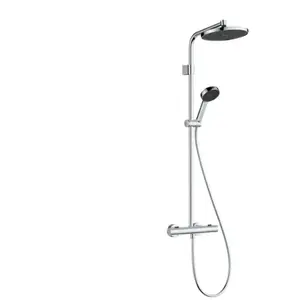 hansgrohe Activera S - Showerpipe - EcoSmart+ waterbesparend - Ecostat thermostaat - 240mm maat - 1 straalfunctie - Chroom pas cher