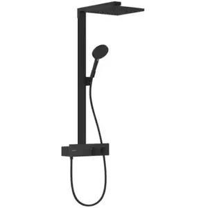 Hansgrohe Raindance E - Doucheset met thermostaat, 30x30 cm, matzwart 27361670 pas cher