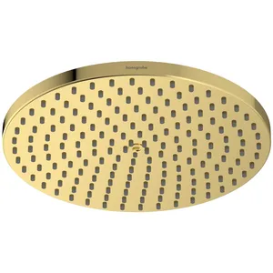 Hansgrohe Raindance S - Hoofddouche, diameter 24 cm, EcoSmart+, gepolijste goudlook 28821990 pas cher