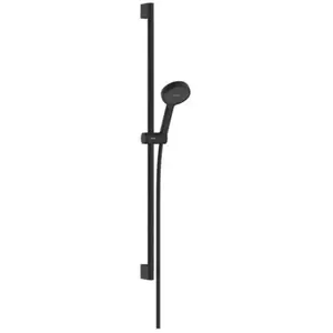 hansgrohe Activera S - Doucheset - EcoSmart waterbesparend - 95mm - 1 straalfunctie - 90 cm- Mat Zwart