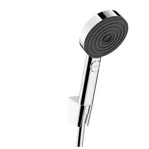 Hansgrohe Pulsify Select S - Set van douchekop, houder en slang, 3 straalsoorten, EcoSmart, chroom 24305000