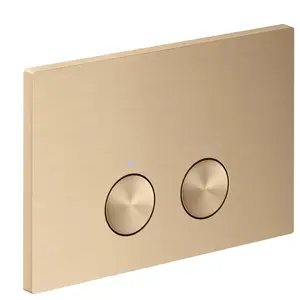 Axor FlushPlate - Bedieningsplaat, geborsteld brons 42530140 pas cher