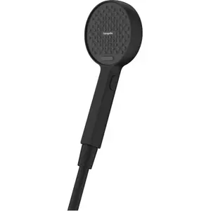 hansgrohe Activera S - Handdouche - EcoSmart+ waterbesparend - Select-knop bediening - 95mm - met booster - 2 straalfuncties - Mat Zwart