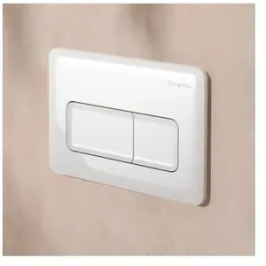 Hansgrohe iFrame Original Q - Bedieningsplaat, wit 66001450