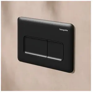 Hansgrohe iFrame Original Q - Bedieningsplaat, mat zwart 66001670