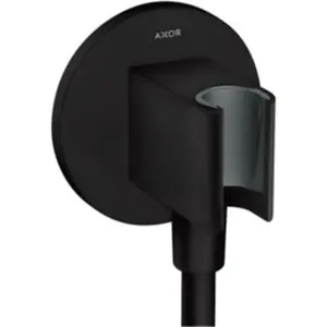 hansgrohe, Système de douche, HG Raccord de tuyau Fixfit rd avec clapet anti-retour noir mat pas cher