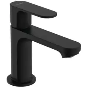 Hansgrohe Rebris S Wastafelmengkraan met pop-up trekwaste Mat Zwart pas cher
