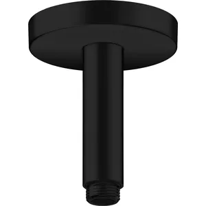 hansgrohe, Système de douche, HG Raccord de plafond AXOR 100mm, DN 15 noir mat pas cher