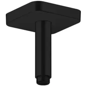 hansgrohe, Système de douche, HG Raccord de plafond AXOR 100mm, DN 15, softsquare noir mat pas cher