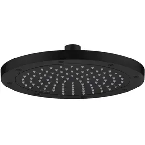 hansgrohe, Pommeau de douche, HG douche de tête AXOR 245, 1 jet, EcoSmart noir mat (1 Type de jet, 7.40 l/min) pas cher