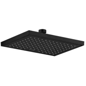 hansgrohe, Pommeau de douche, HG douche de tête AXOR 245 / 185, 1 jet noir mat (1 Types de jets, 10.10 l/min) pas cher