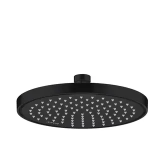 hansgrohe, Pommeau de douche, HG douche de tête AXOR 220, 1 jet, EcoSmart noir mat (1 Types de jets, 5.20 l/min) pas cher