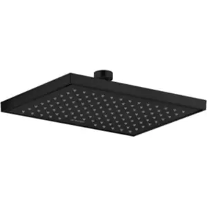 hansgrohe, Pommeau de douche, HG douche de tête AXOR 245 / 185, 1 jet, EcoSmart noir mat (1 Type de jet, 5.20 l/min) pas cher