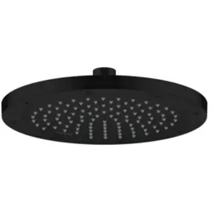 hansgrohe, Pommeau de douche, HG douche de tête AXOR 245, 1 jet, EcoSmart noir mat (1 Type de jet, 5.20 l/min) pas cher