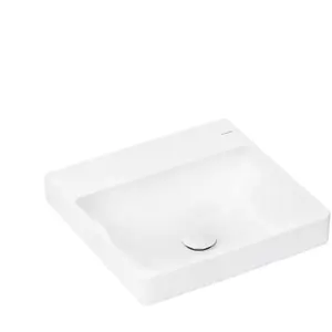 hansgrohe, Lavabo, Xelu Q Lave-mains, suspendu, 500x480, sans trop-plein, SmartClean, blanc, 6101 (480 mm, 500 mm)