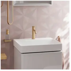 hansgrohe, Lavabo, Xelu Q Lave-mains à poser, 500x480, sans trop-plein, SmartClean, poli, blanc, 6101 (480 mm, 500 mm)