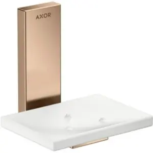 hansgrohe, Distributeur de savon + porte-savon, AXOR Universal Rectang... pas cher