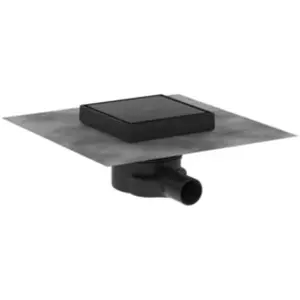 Hansgrohe RainDrain Point - Vloerafvoer, 15x15 cm, mat zwart 56249670 pas cher