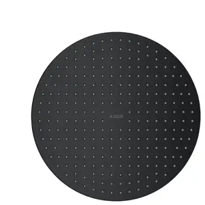 hansgrohe, Pommeau de douche, HG douche de tête AXOR 300, 2 jets, plafond encastré noir mat (2 Types de jets, 19 l/min) pas cher