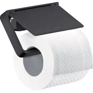 Axor, Dérouleur de papier toilette, Porte-rouleau de papier Universal noir mat pas cher