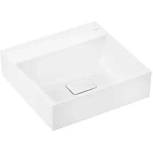 hansgrohe, Lavabo, Xevolos E Lave-mains, sans trop-plein, 500x480mm, SmartClean, non poncé, avec vidage, 610 (480 mm, 500 mm) pas cher