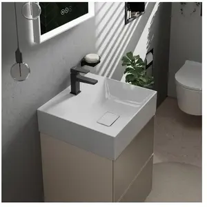 hansgrohe, Lavabo, Xevolos E Lave-mains, sans trop-plein, 500x480mm, SmartClean, non poncé, avec vidage, 610 (480 mm, 500 mm) pas cher