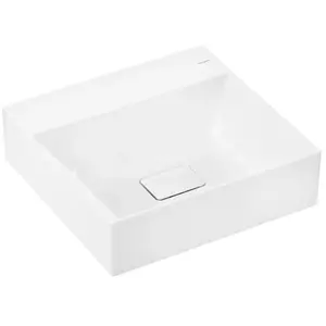 hansgrohe, Lavabo, Xelovos E Lave-mains, sans trop-plein, 500x480mm, SmartClean, poncé, avec vidage, 6109 (480 mm, 500 mm) pas cher