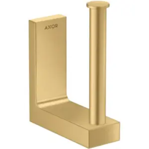 hansgrohe, Dérouleur de papier toilette, AXOR Universal Rectangular porte-rouleau de papier de rechange, métal, 42654