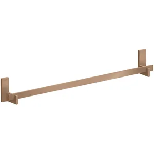 hansgrohe, Porte-serviettes + crochets pour serviettes, AXOR Universal Rectangular porte-serviettes de bain, longueur 800mm, métal, 42683