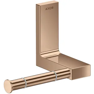 hansgrohe, Dérouleur de papier toilette, AXOR Universal Rectangular support papier toilette, métal, simple, 42656