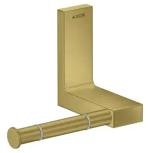 hansgrohe, Dérouleur de papier toilette, AXOR Universal Rectangular support papier toilette, métal, simple, 42656