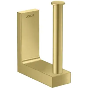 hansgrohe, Dérouleur de papier toilette, AXOR Universal Rectangular porte-rouleau de papier de rechange, métal, 42654
