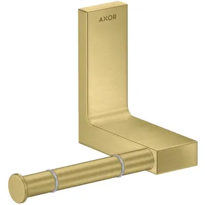 hansgrohe, Dérouleur de papier toilette, AXOR Universal Rectangular support papier toilette, métal, simple, 42656