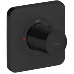 Axor, Robinetterie de salle de bains, Kit de montage final CITTERIO E Thermostat noir mat pas cher