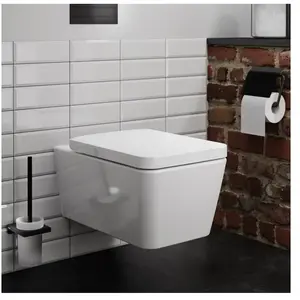 hansgrohe, Cuvette toilettes + bidet, EluPura Q WC mural 540 AquaFall ...