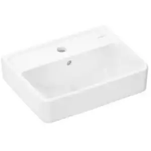 hansgrohe, Lavabo, Xanuia Q lave-mains, 1 trou de robinetterie, avec trop-plein, 450x340mm, blanc (340 mm, 450 mm) pas cher