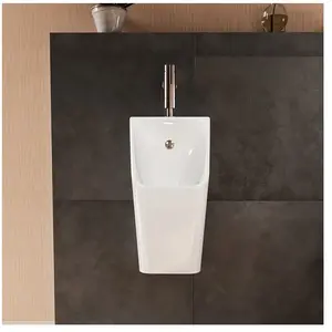 hansgrohe, Cuvette toilettes + bidet, EluPura Original Q urinoir, sans bord de chasse, arrivée par le haut, 320x305x600mm, blan pas cher