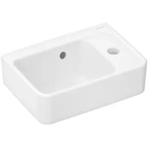 hansgrohe, Lavabo, Xanuia Q lave-mains, 1 trou de robinetterie, avec trop-plein, 360x250mm, blanc, SmartClean (250 mm, 360 mm) pas cher