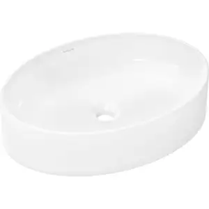 hansgrohe, Lavabo, Xuniva D lavabo à poser, SmartClean, sans trop-plein, sans trou pour robinet, 550x400mm (450 mm, 550 mm)
