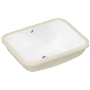 hansgrohe, Lavabo, Xuniva Q lavabo à encastrer, SmartClean, avec trop-plein, sans trou pour robinet, 500x400 (400 mm, 500 mm)