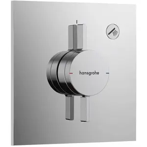 Hansgrohe Duoturn E - Mitigeur De Douche Encastrable, Chrome 75617000 pas cher