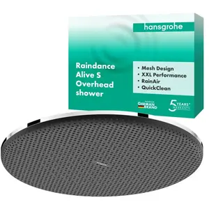 Hansgrohe Raindance Alive S - Hoofddouche - diameter 30 cm - chroom 24...
