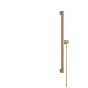 hansgrohe, Système de douche, Unica barre de douche E Puro, 65 cm avec support de pommeau de douche Easy Slide et flexib pas cher