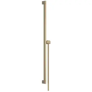 hansgrohe, Système de douche, Unica barre de douche E Puro, 90 cm avec support de pommeau de douche Easy Slide et flexib pas cher