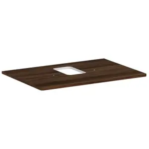 hansgrohe, Console de lavabo, Xelu Q Console avec découpes au centre, 780x550, pour vasque à poser, avec trou pour rob pas cher