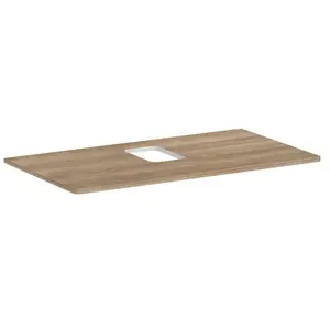 hansgrohe, Console de lavabo, Xelu Q Console avec découpe au centre, 980x550, pour vasque à poser, avec trou pour robi pas cher